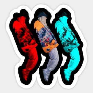 COOL DANCE MONKEY SHIRT Sticker